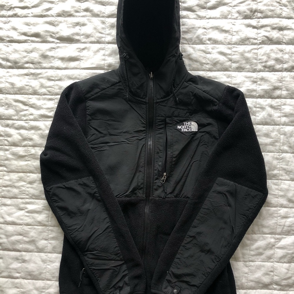 North Face Hooded Denali Jacket